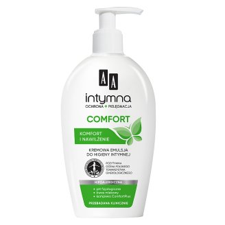 AA Intymna Comfort Kremowa emulsja do higieny intymnej 300 ml