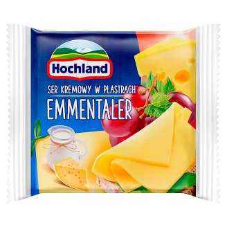 Hochland Ser kremowy w plastrach Emmentaler 130 g