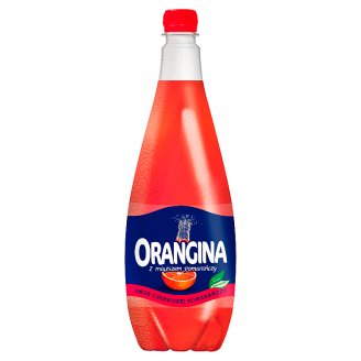 Orangina Red Orange Napój gazowany o smaku czerwonej pomarańczy 1,4 l