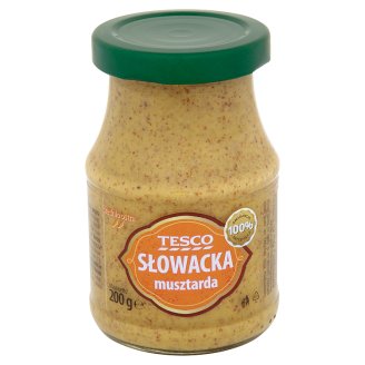 Tesco Słowacka musztarda średnio ostra 200 g