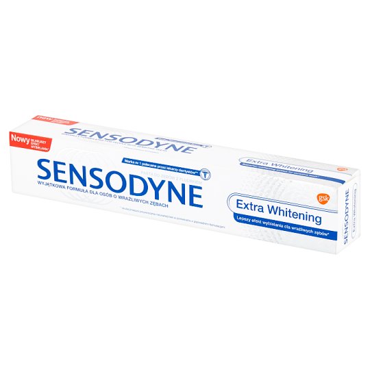 Sensodyne Extra Whitening Pasta do zębów z fluorkiem 75 ml