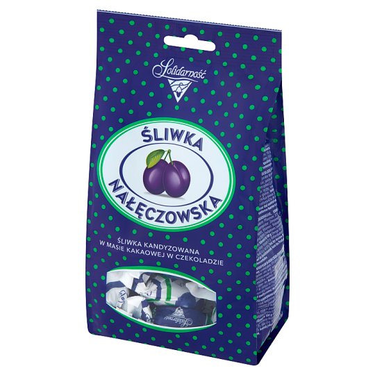 Solidarność Śliwka Nałęczowska Plum in Chocolate 350 g