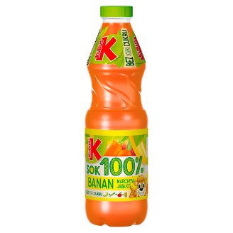 Kubuś Sok 100% banan marchew jabłko 900 ml