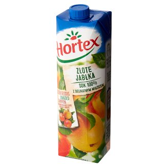 Hortex Sok 100% z delikatnym miąższem złote jabłka 1 l