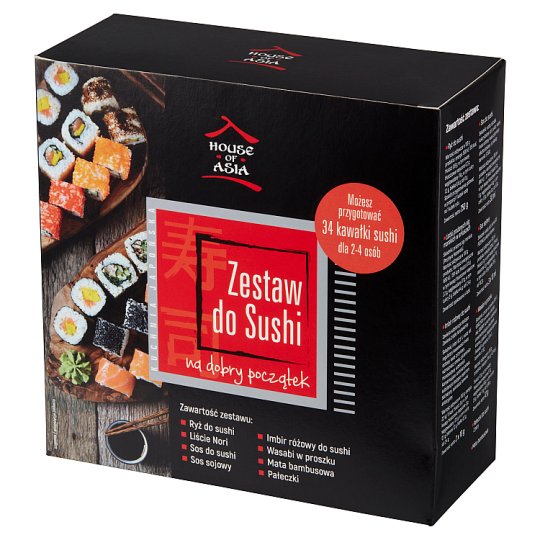 House of Asia Zestaw do sushi na dobry początek
