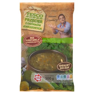 Tesco Przecier z ogórków kwaszonych 500 g