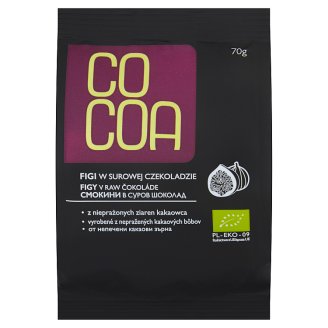 Cocoa Figi w surowej czekoladzie 70 g