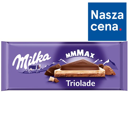 Milka Mmmax Czekolada mleczna Triolade 280 g