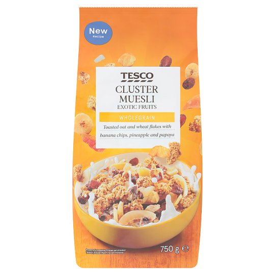 Tesco Exotic Fruits Musli prażone 750 g