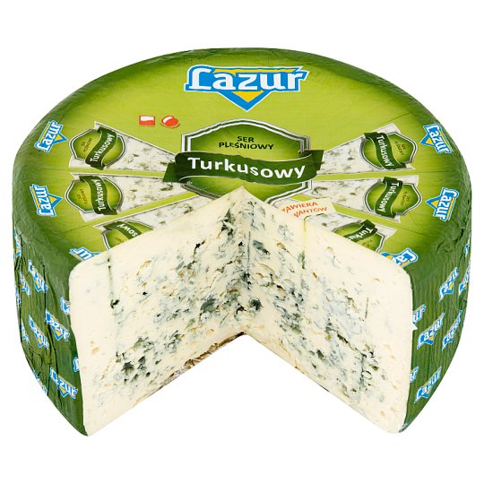 Lazur Ser pleśniowy Turkusowy główka