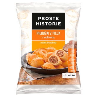 Proste Historie Dumplings from Oven with Beef 400 g (16 Pieces)