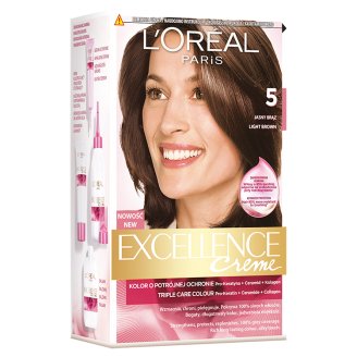 L'Oréal Paris Excellence Creme Farba do włosów 5 Jasny brąz