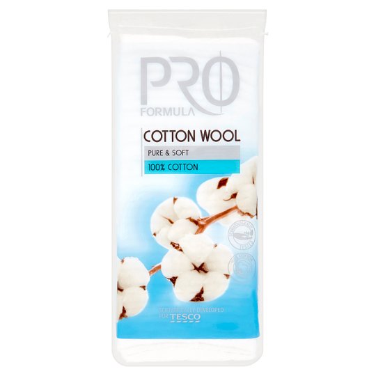 Tesco Pro Formula Wata bawełniana 100% 200 g
