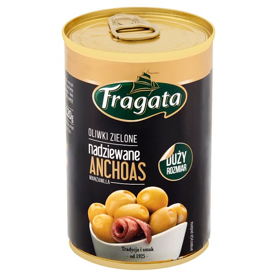 Fragata Oliwki zielone nadziewane anchoas 300 g