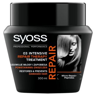 Syoss Repair Therapy Intensywna kuracja do włosów 300 ml