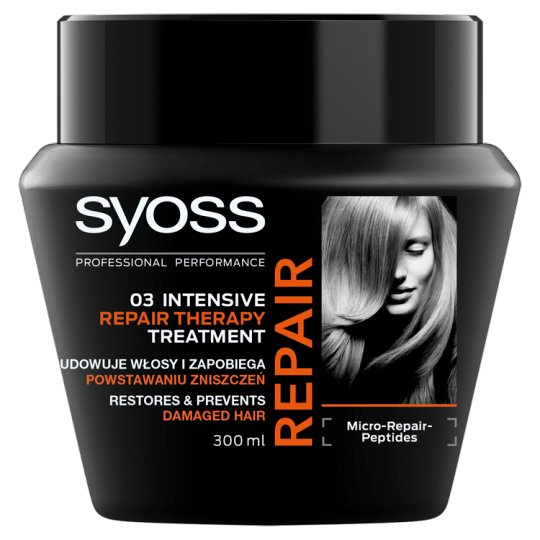 Syoss Repair Therapy Intensywna kuracja do włosów 300 ml