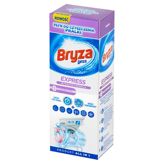 Bryza Lanza Express Intensive Fromula Płyn do czyszczenia pralki 250 ml
