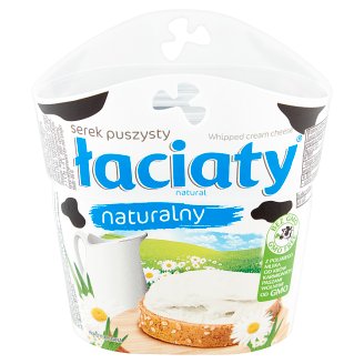 Łaciaty Serek puszysty naturalny 150 g
