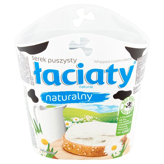 Łaciaty Serek puszysty naturalny 150 g