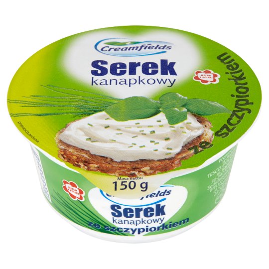 Creamfields Serek kanapkowy ze szczypiorkiem 150 g