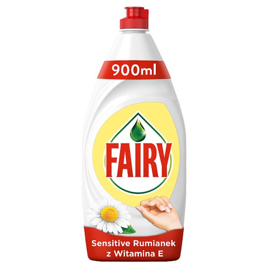 Fairy Sensitive Chamomile & Vit E Płyn do mycia naczyń 900 ml