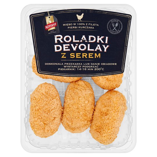 Konspol Roladki devolay z serem 420 g