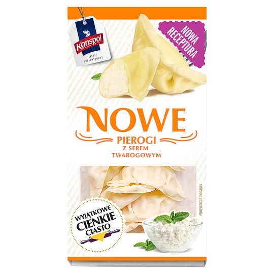 Konspol Nowe Pierogi z serem twarogowym 230 g
