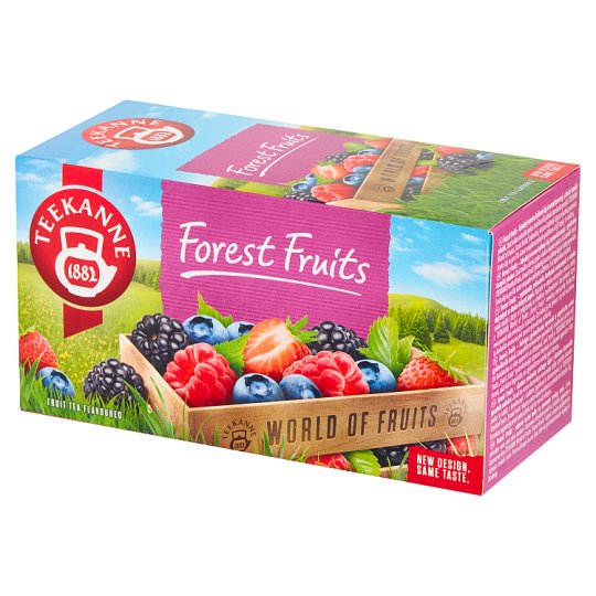 Teekanne World of Fruits Forest Fruits Mieszanka herbatek owocowych 50 g (20 x 2,5 g)