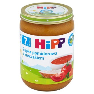 HiPP BIO Zupka pomidorowa z kurczakiem po 7. miesiącu 190 g