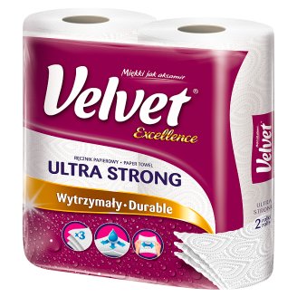 Velvet Excellence Ręcznik papierowy chłonne gąbki 2 rolki