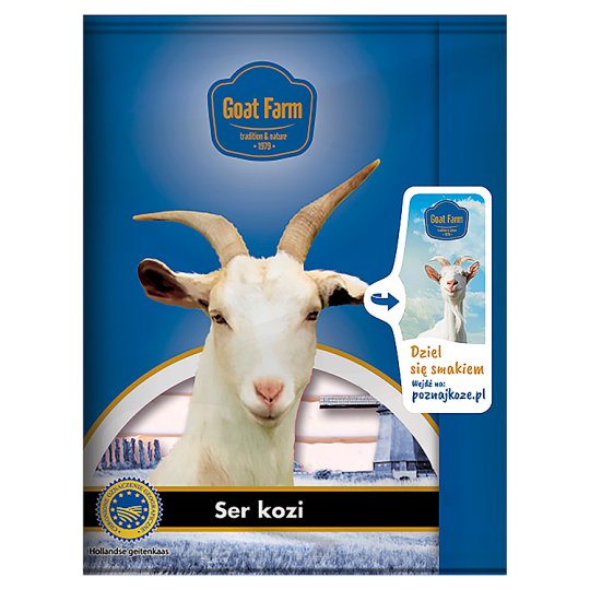 Goat Farm Ser kozi w plastrach 100 g