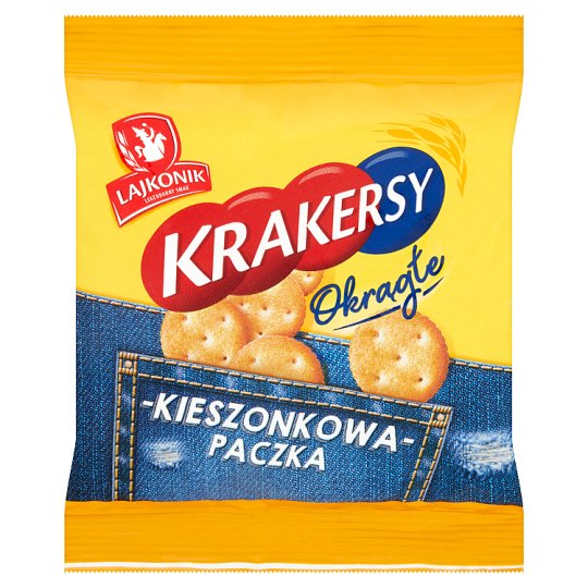 Lajkonik Krakersy okrągłe 25 g