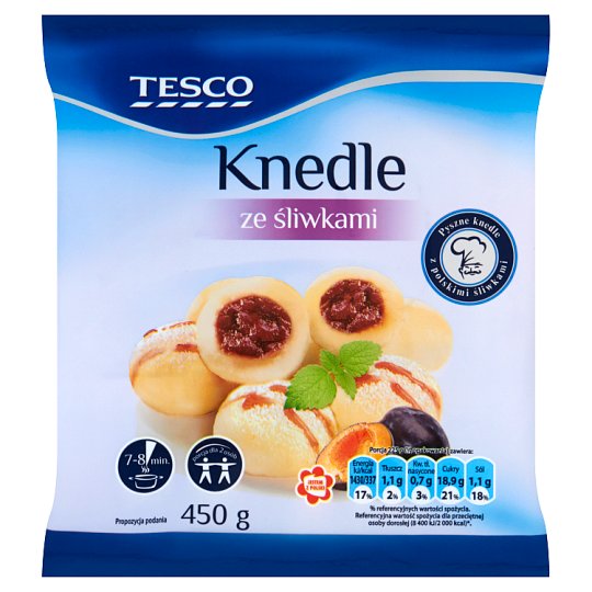 Tesco Dumplings with Plums 450 g