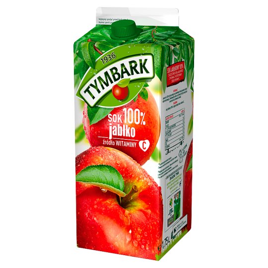 Tymbark Sok 100% jabłko 1,75 l