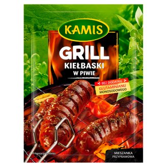 Kamis Grill Kiełbaski w piwie Mieszanka przyprawowa 20 g