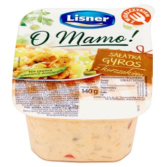 Lisner O Mamo! Sałatka gyros z kurczakiem 140 g