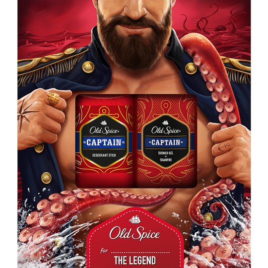 Old Spice Captain Zestaw podarunkowy dla mężczyzn