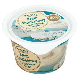 Tesco Krem śmietanowy z pleśniowym serem 150 g