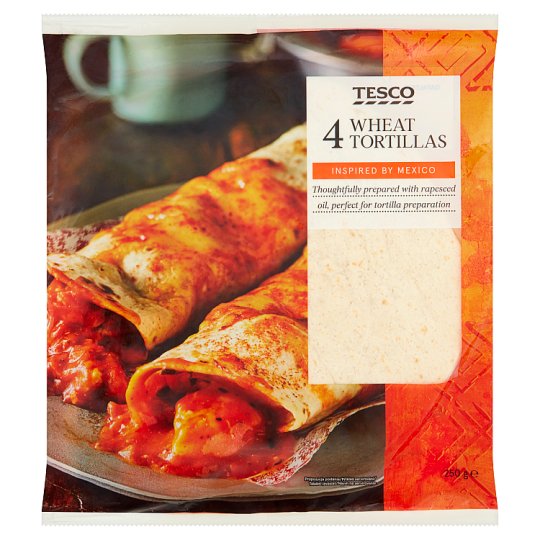 Tesco Placki pszenne 250 g (4 x 62,5 g)