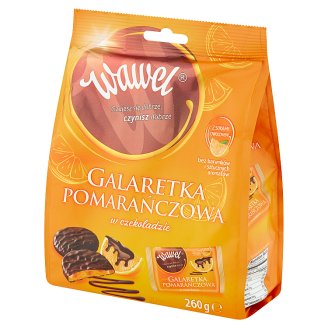 Wawel Galaretka pomarańczowa w czekoladzie 260 g