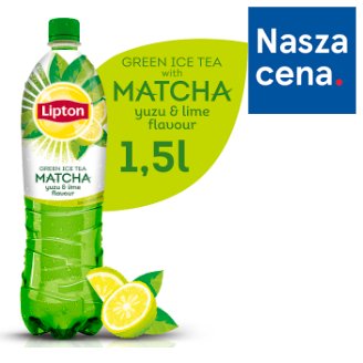 Lipton Ice Tea Green Matcha yuzu lime Napój niegazowany 1,5 l