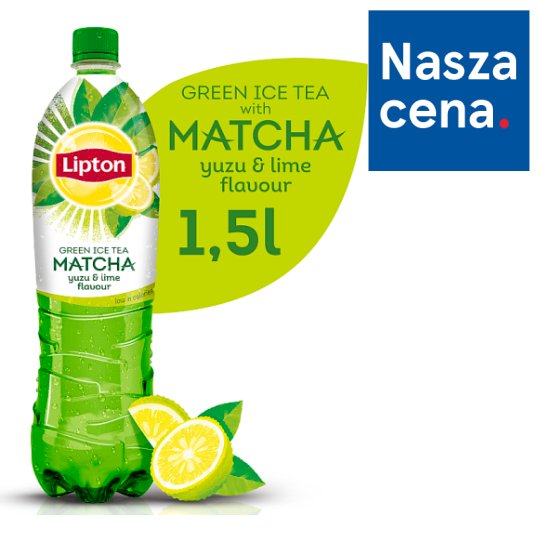 Lipton Ice Tea Green Matcha Yuzu Lime Napój niegazowany 1,5 l