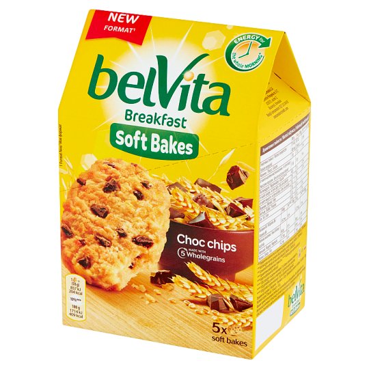 belVita Breakfast Chips Hazelnut Flavour Soft Bakes 250 g
