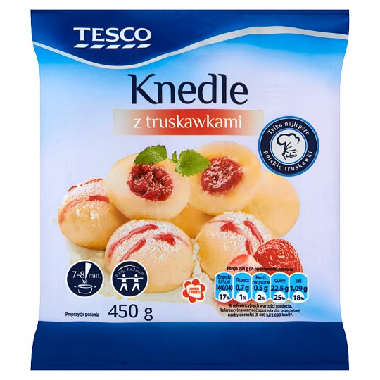 Tesco Dumplings with Strawberries 450 g