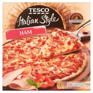 Tesco Italian Style Ham Pizza 320 g