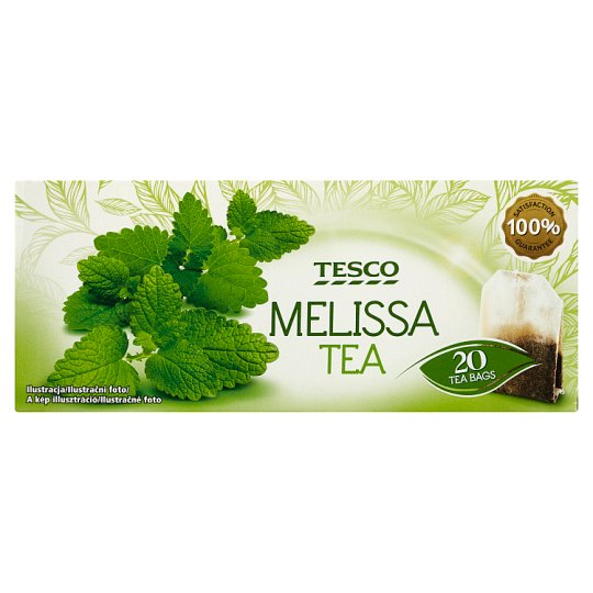 Tesco Melissa Herbatka ziołowa 40 g (20 torebek)