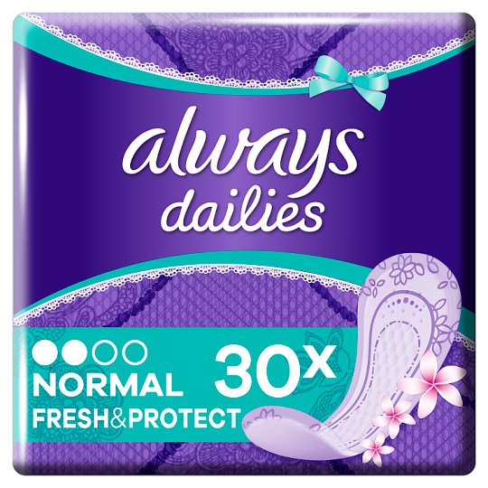 Always Dailies Fresh & Protect Normal Fresh Wkładki Higieniczne x 30