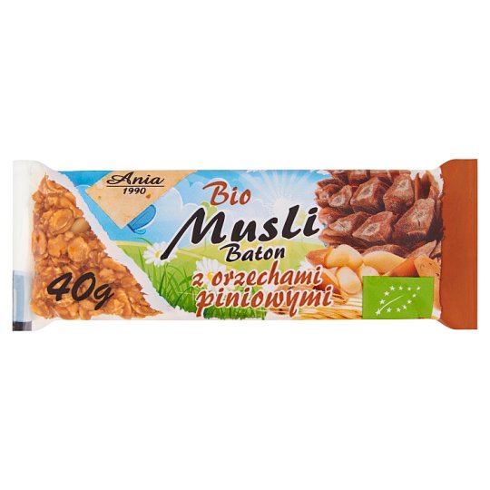 Ania Bio Musli Baton z orzechami piniowymi 40 g