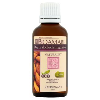 Bioamare Olej ze słodkich migdałów rafinowany 50 ml
