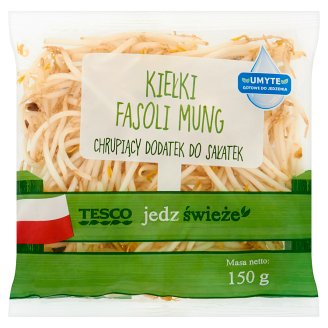 Tesco Kiełki fasoli Mung 150 g